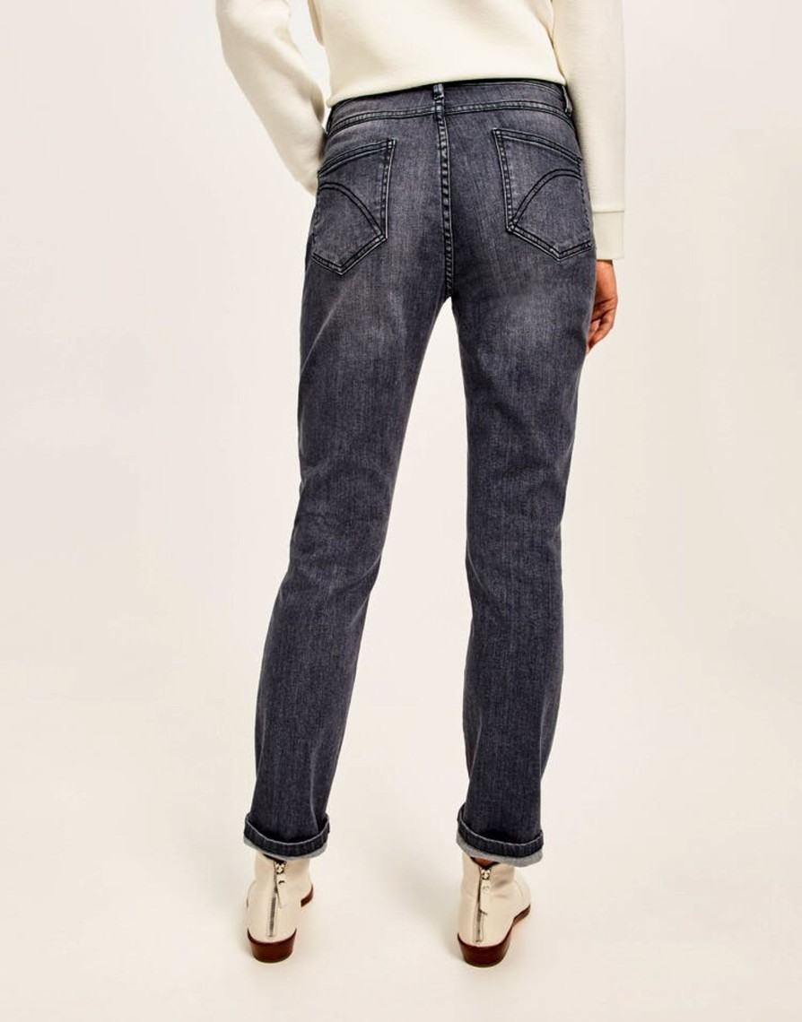 Damen Opus | Opus Jeans Louis Soft Grey Used