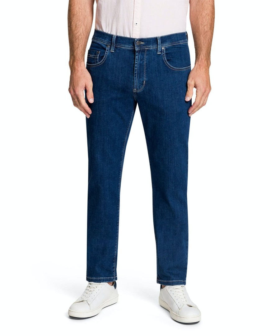 Herren Pioneer Jeans | Pioneer Jeans Rando Megaflex Regular Fit Stonewash