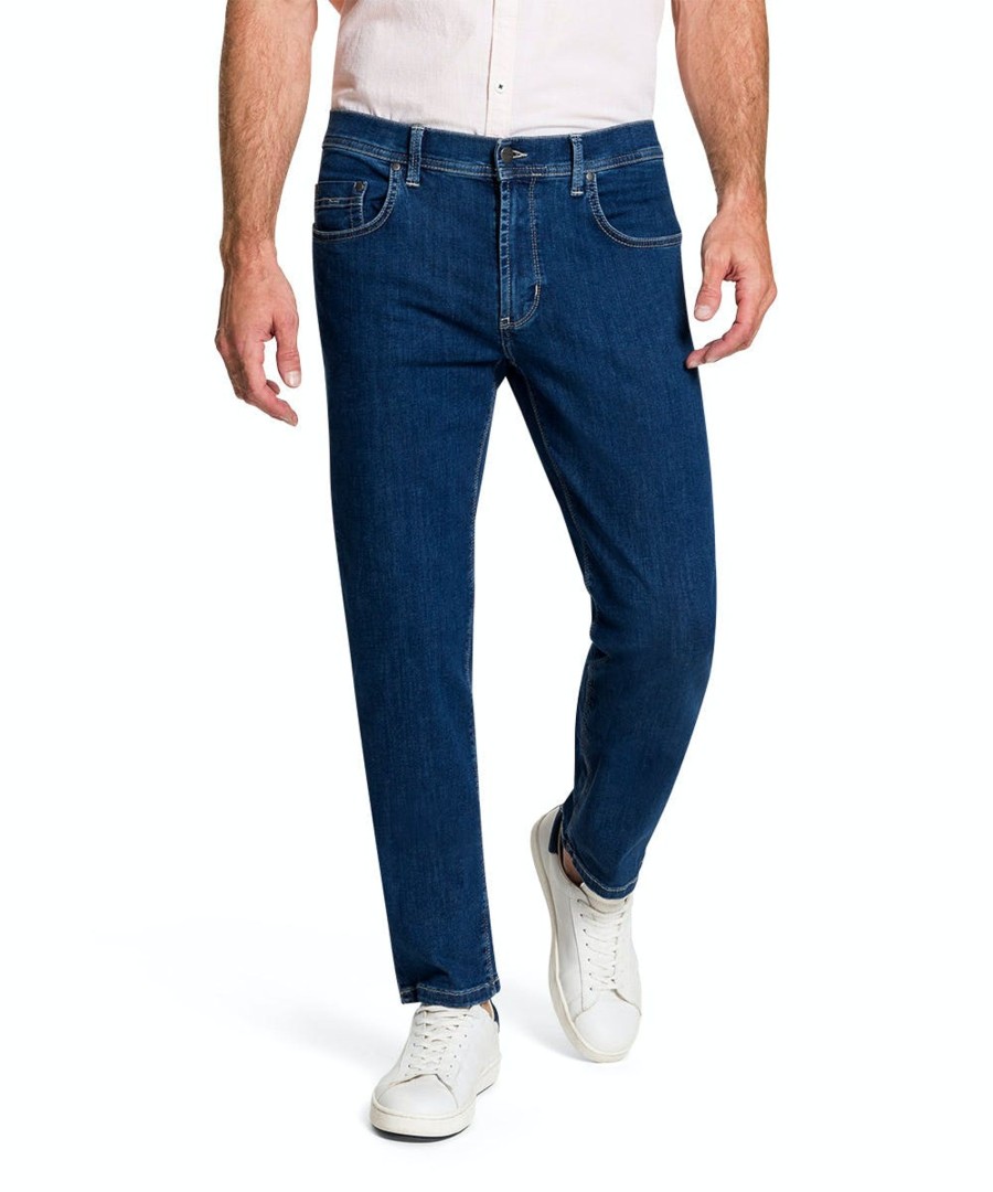 Herren Pioneer Jeans | Pioneer Jeans Rando Megaflex Regular Fit Stonewash