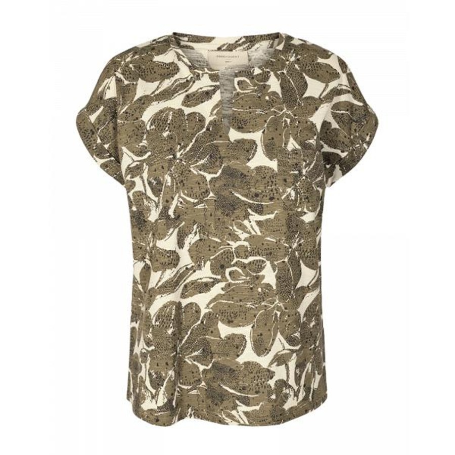 Damen Freequent | Freequent T-Shirt Viva Capers