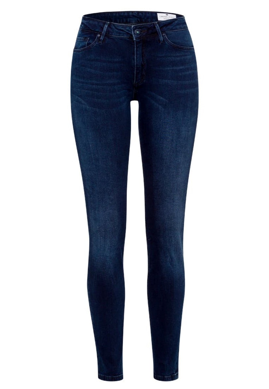 Damen Cross | Cross Jeans Alan Skinny Dunkelblau