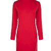 Damen Soquesto | Soquesto Damen Kleid Jina Rot