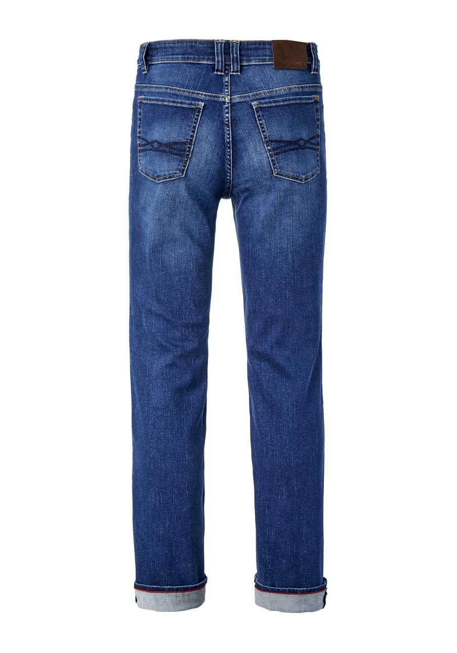 Herren Paddock's | Paddock'S Ranger Jeans Slim Fit Blue/Dark Extra Lang Blue Dark