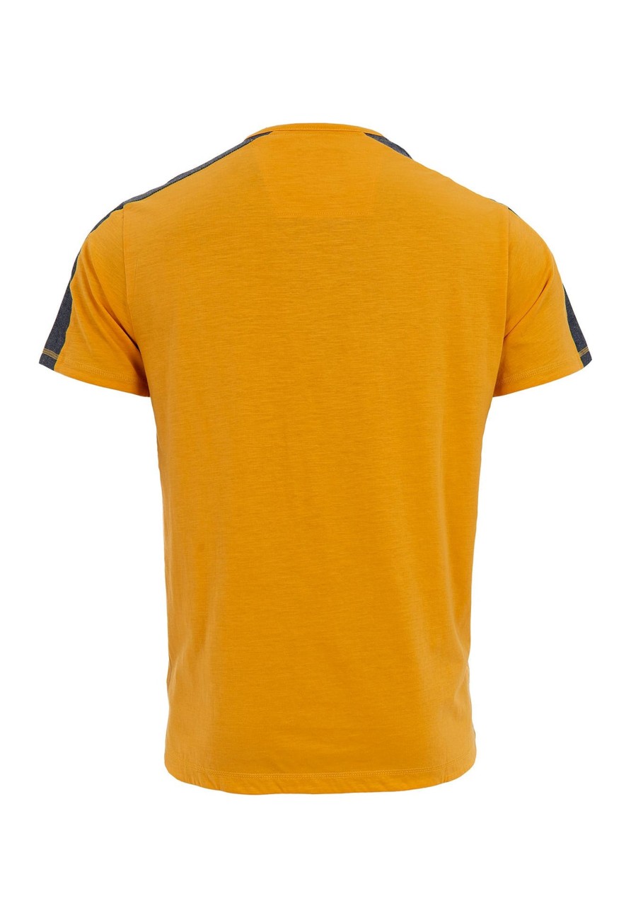 Herren Questo | Questo Shirt Elian Saffron