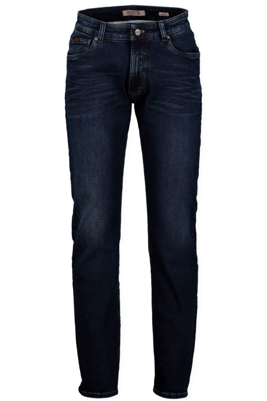 Herren Paddock's | Paddock'S Duke Regular Fit Blue Black Extra Lang