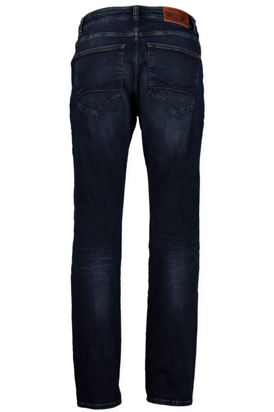 Herren Paddock's | Paddock'S Duke Regular Fit Blue Black Extra Lang