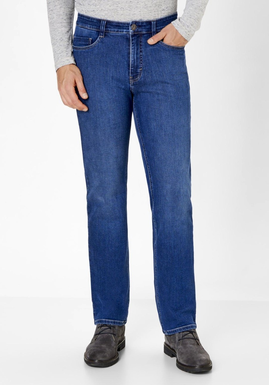 Herren Paddock's | Paddock'S Ranger Jeans Slim Fit Blue/Dark