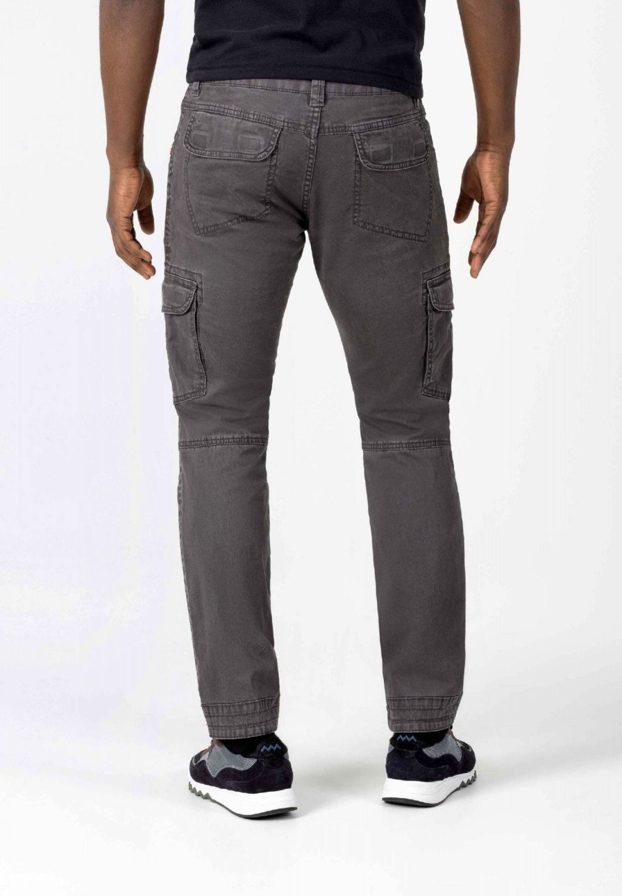 Herren Timezone | Timezone Cargohose Regular Bentz Charcoal Grey