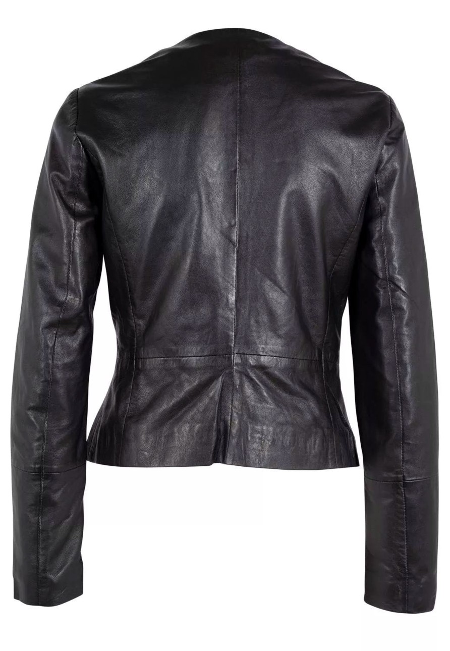 Damen Gipsy | Gipsy Damen Lederjacke Gwrubie In Black