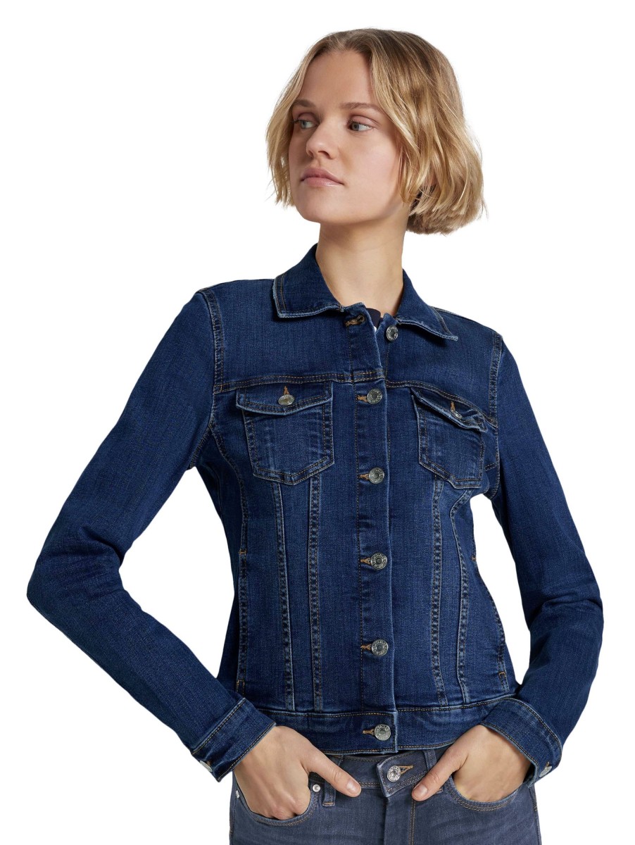 Damen Tom Tailor Denim | Tom Tailor Denim Jeansjacke Isa