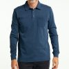 Herren Pioneer Jeans | Pioneer Langarm-Poloshirt Michu00E9L Indigo