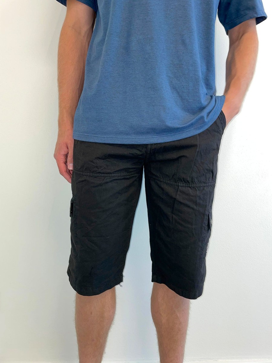 Herren Kera Collection | Kera Cargo Shorts Regular Fit Schwarz