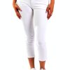 Damen Blue MonBest | Blue Monkey Jeans Charlotte 558X 7/8 Skinny Fit White