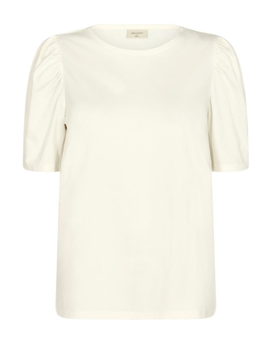 Damen Freequent | Freequent T-Shirt Fenja White