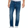 Herren Pioneer Jeans | Pioneer Jeans Rando Regular Fit Extra Lang Blue Used Buffies