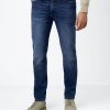 Herren Paddock's | Paddock'S Duke Regular Fit Medium Blue Extra Lang