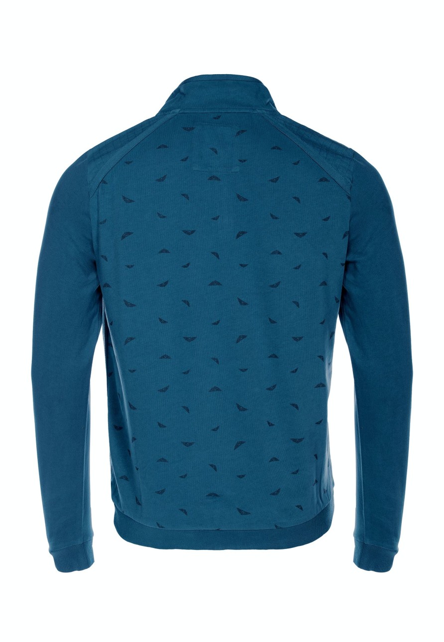 Herren Questo | Questo Sweatshirt Fabian Petrol