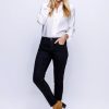 Damen Red Button | Red Button Jeans Jimmy Black